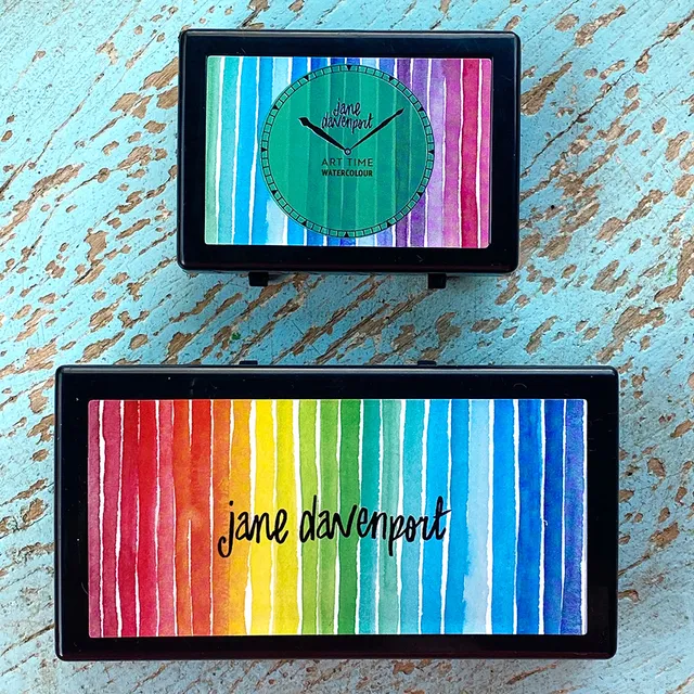 Jane Davenport Art Time Palettes akvarellpalett tom