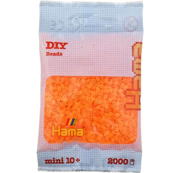 Hama Mini perler hvit 2000 stk 2,5 mm