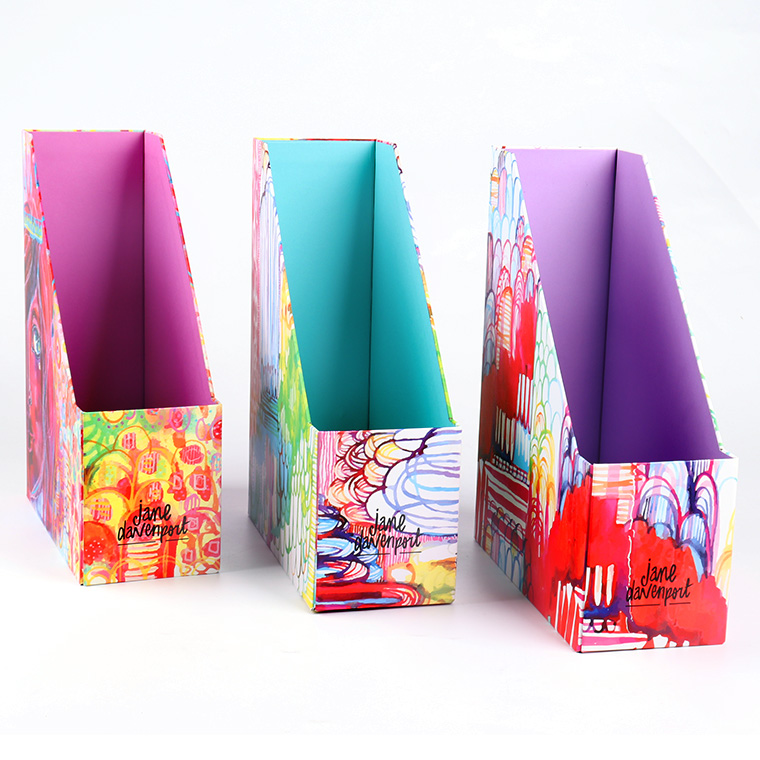 Jane Davenport Art Paper Holders papirholder med journalmotiv