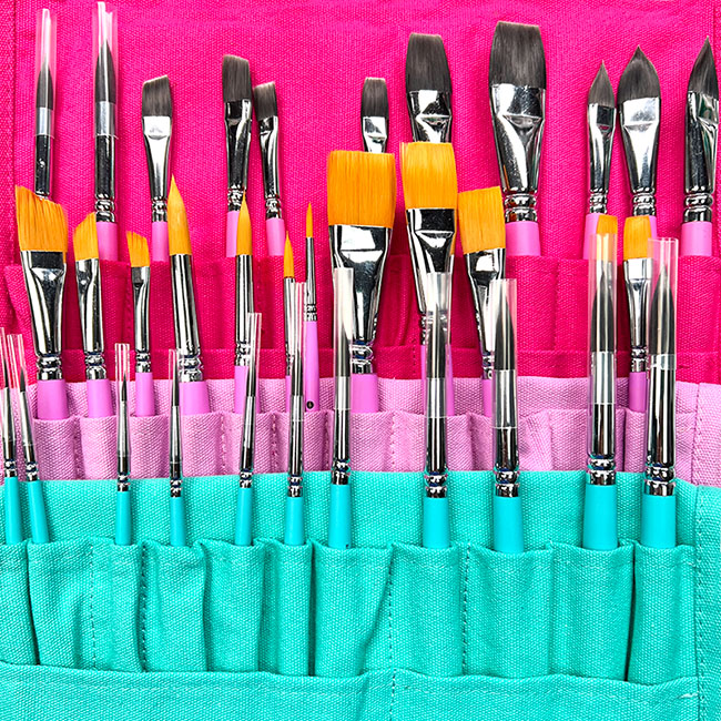 Jane Davenport Brush Ballet penselsett med oppbevaring
