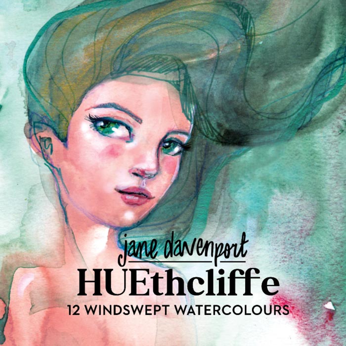 Jane Davenport Most Wuthering Heights bundle akvarellkurs