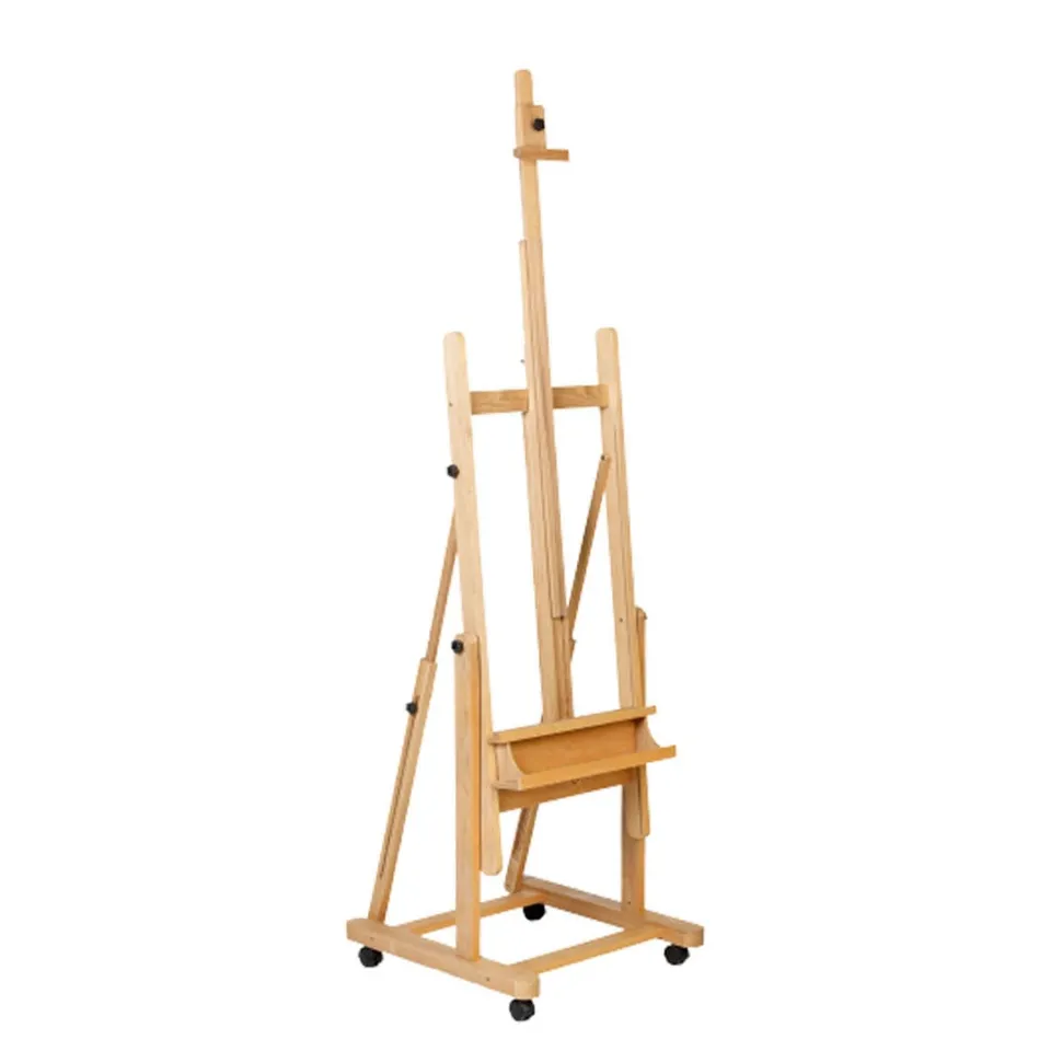 KEM H-fot PRO staffeli med hjul maks 210 cm lerret