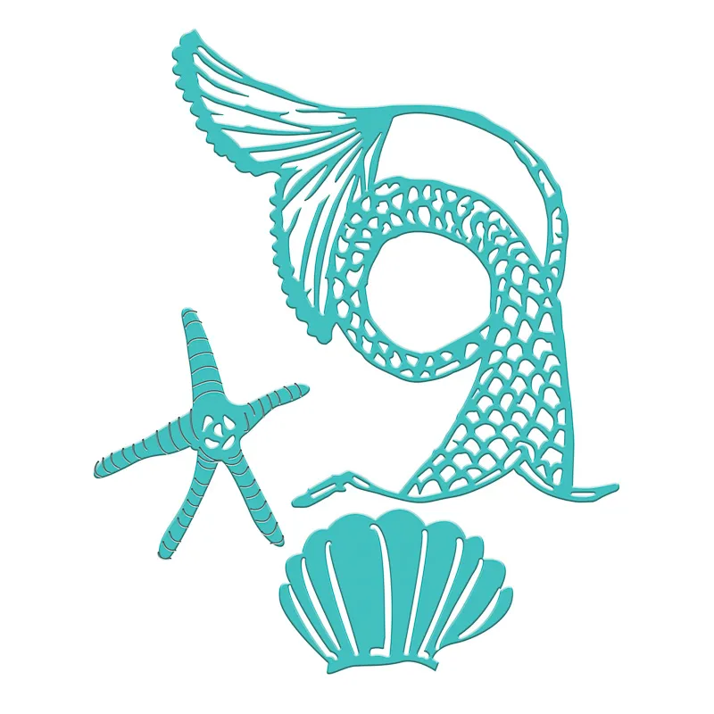 Jane Davenport Mertail dies papirkutting havfrue