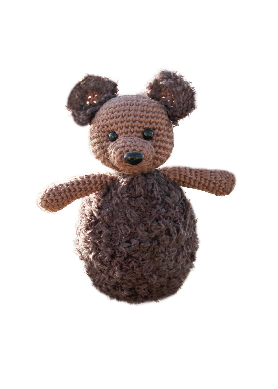 Go Handmade Tumle Coco hekleoppskrift 14 cm bamse