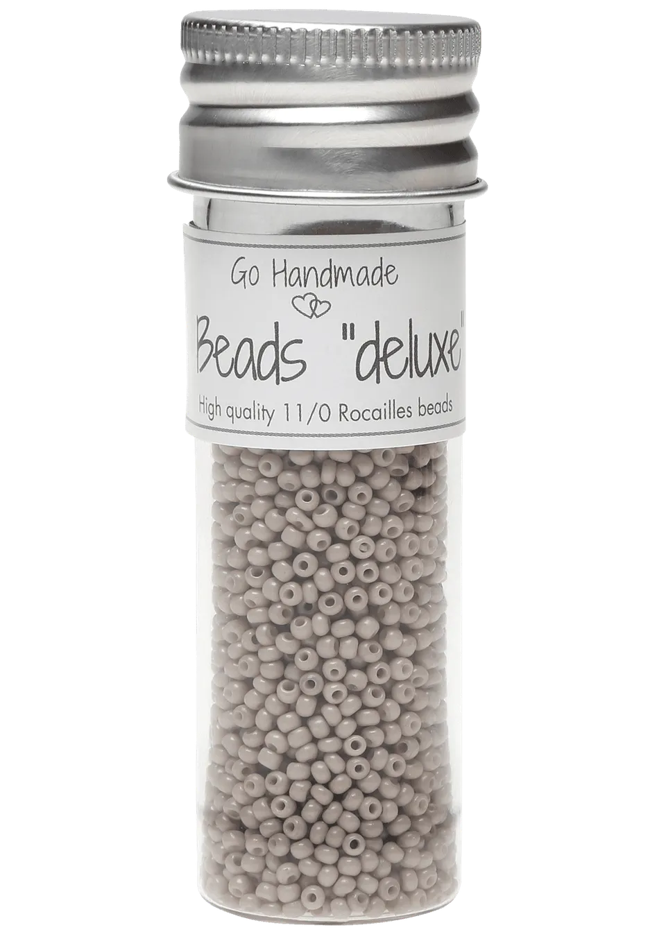 Go Handmade Glass Beads glassperler beige 30 g