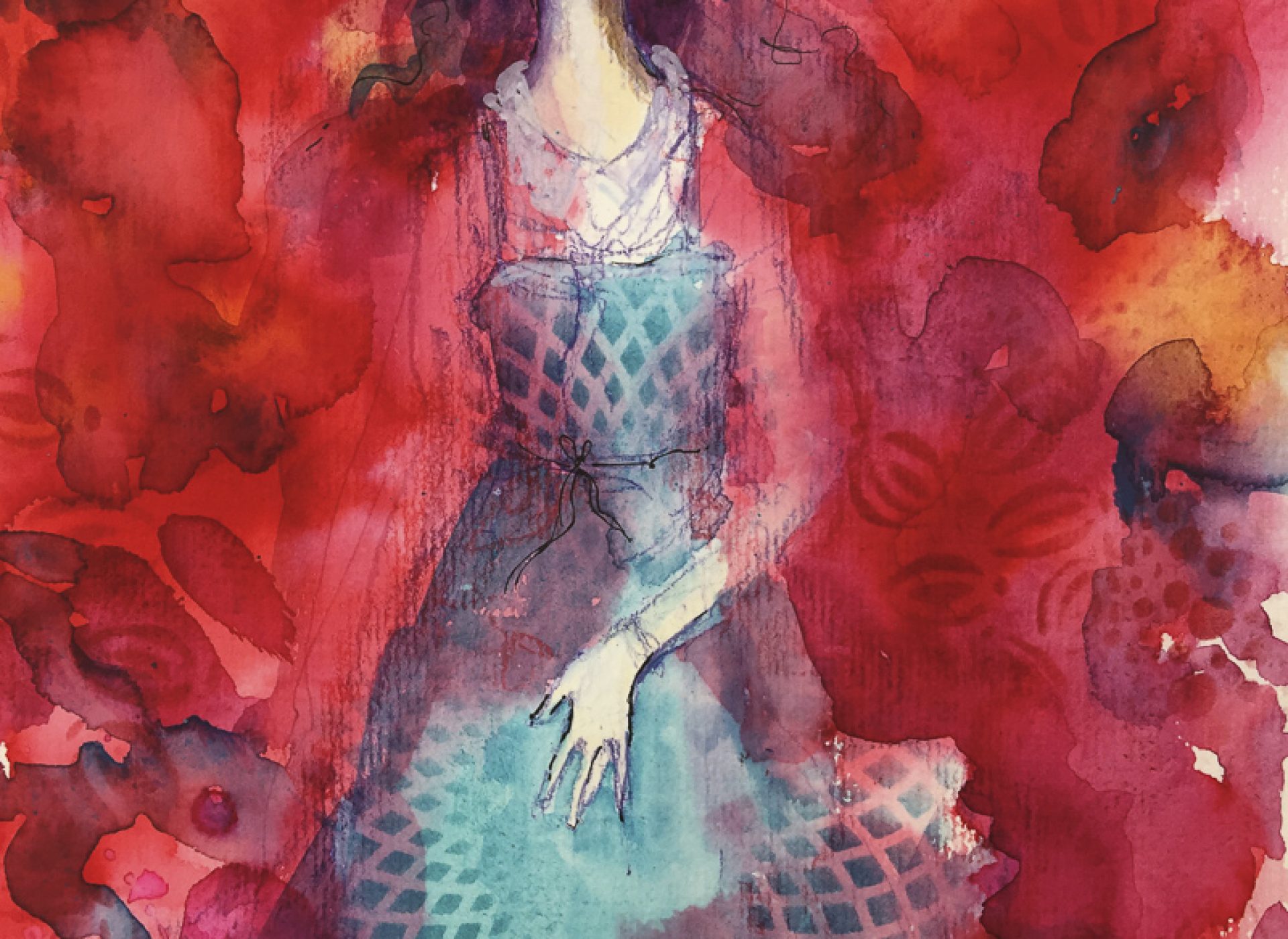 Jane Davenport Over the Rainbow Workshop nettkurs mixed media