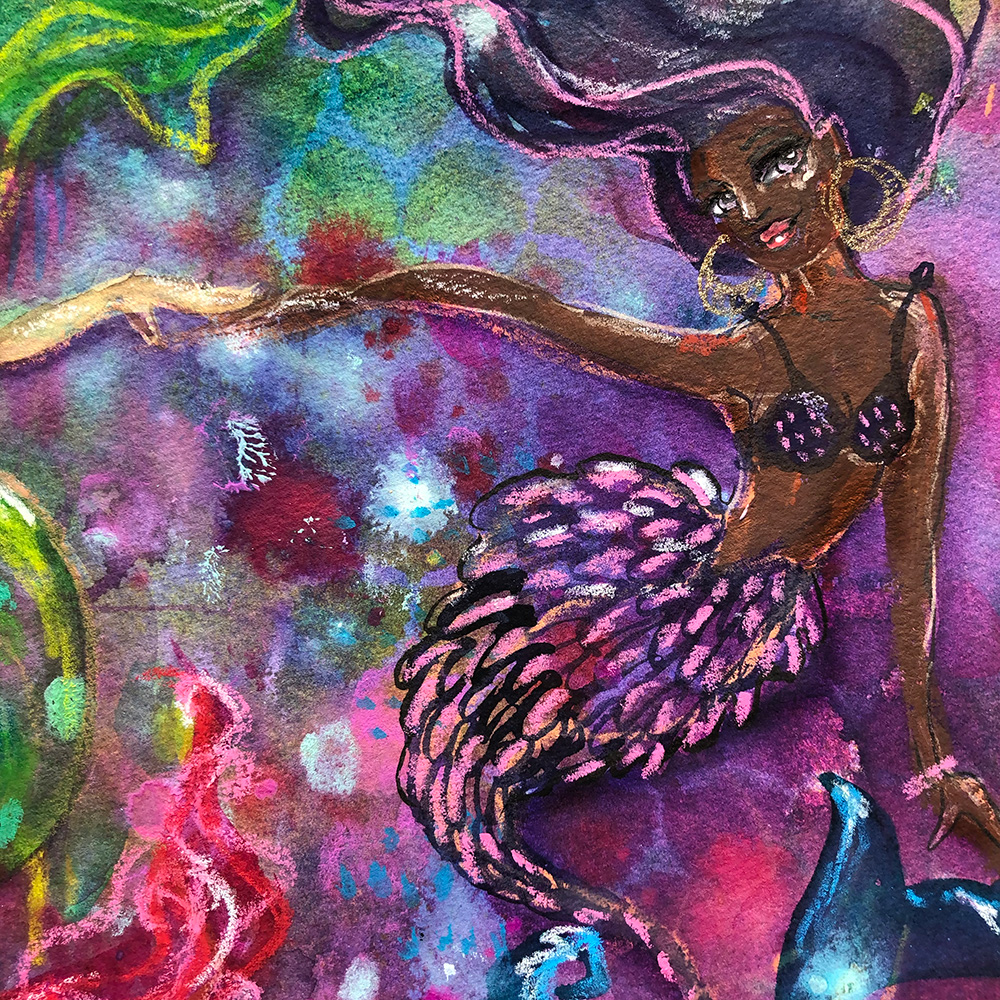 Jane Davenport Marvelous Mermaids minikurs havfrue