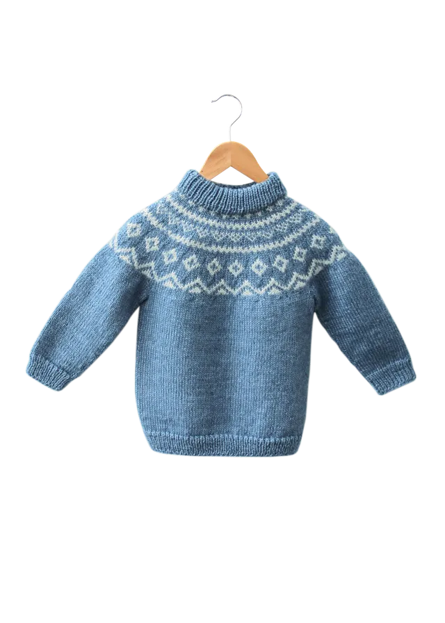 Go Handmade Vintage Classic Luka strikkeoppskrift 3-6 mnd