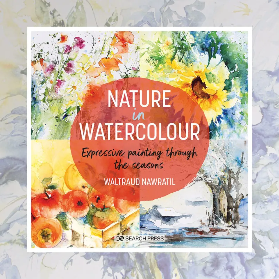 Nature in Watercolour akvarellbok ekspressiv