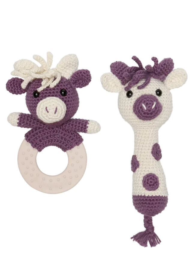 Go Handmade Sensory Giraffe heklemønster 2 deler