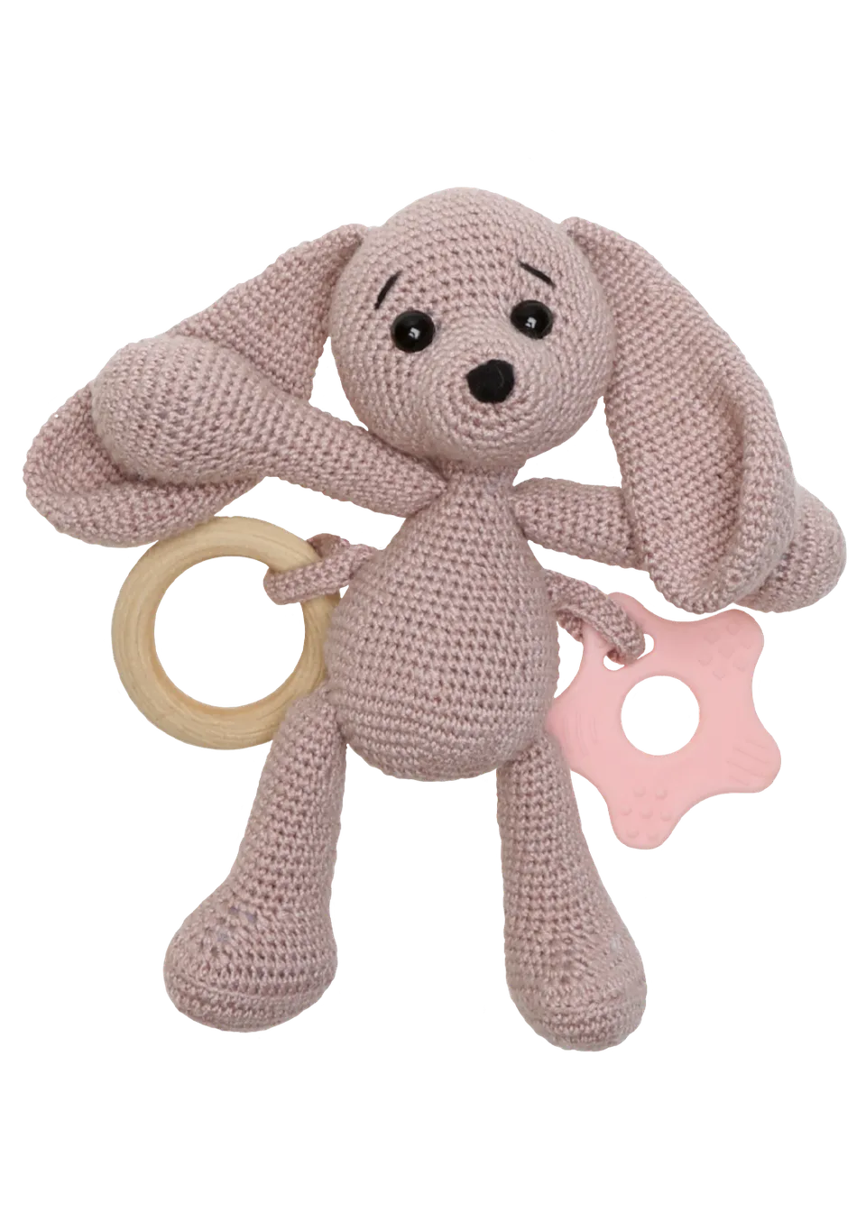 Go Handmade Mjukiskanin hekleoppskrift kanin 20 cm