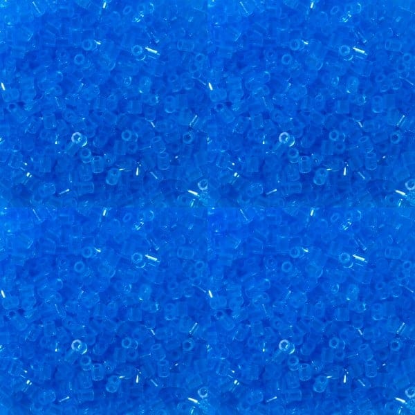 Hama Mini perler translucent blue 2000 stk gjennomsiktig