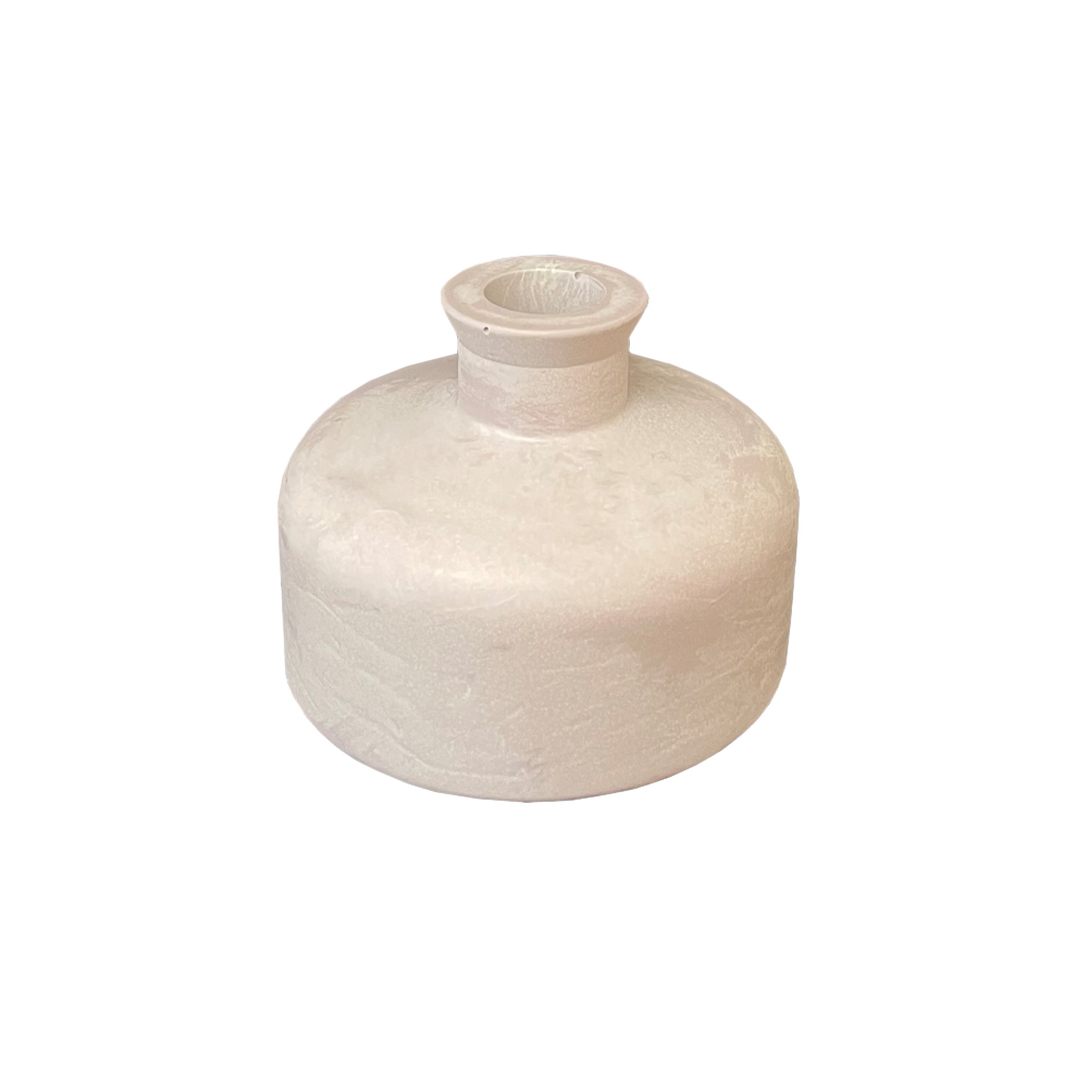 Jesmonite Rough Vase silikonform 10 cm rillet