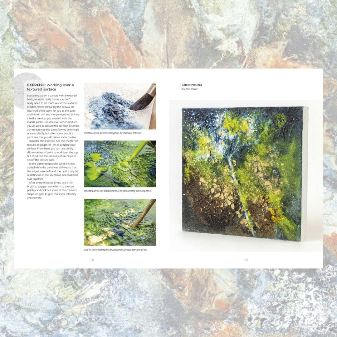 KEM Painting Abstract Nature on Canvas malebok