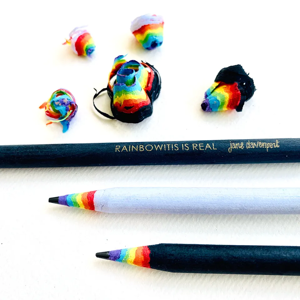 Jane Davenport Draw Happy blyanter HB tegneblyanter