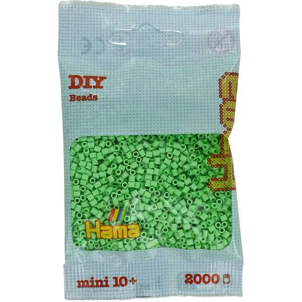 Hama Mini perler 2000 stk klar grønn