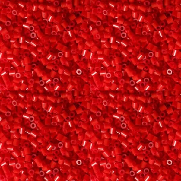 Hama Mini strykeperler mørkerød 2000 stk 2,5 mm
