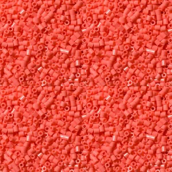 Hama Mini perler pastel red 2000 stk dus rosa