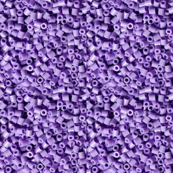 Hama Mini perler pastell lilla 2000 stk