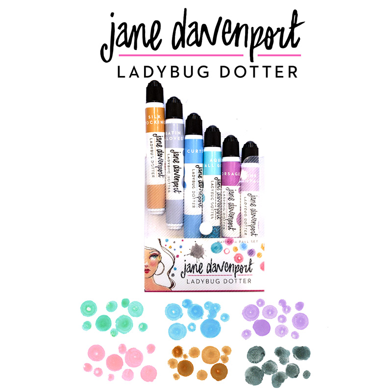 Jane Davenport Ladybug Dotters prikkmaling sett