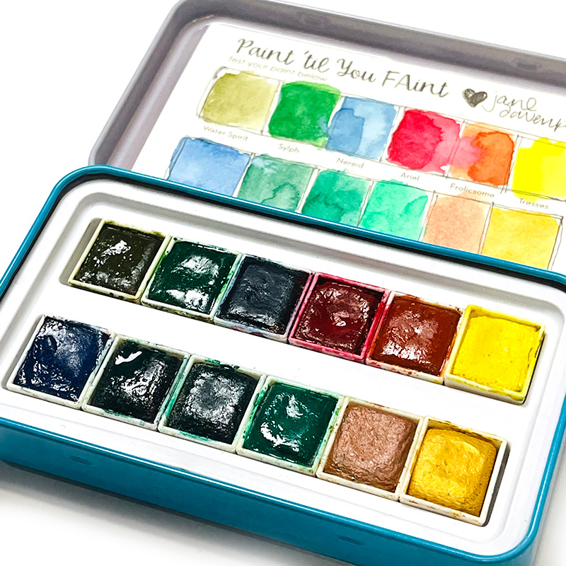 Jane Davenport Glitz Sea Petite Palette akvarell havfarger