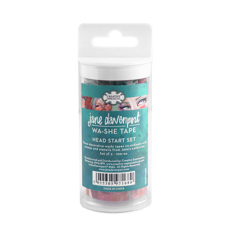 Jane Davenport Head Start Washi sett washitape