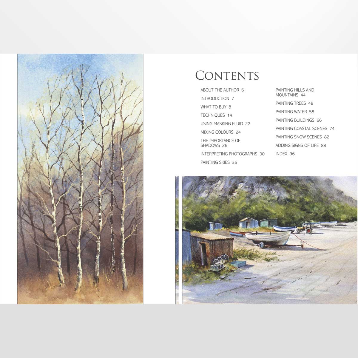 Geoff Kersey Pocket Book for Watercolour Artists akvarellbok