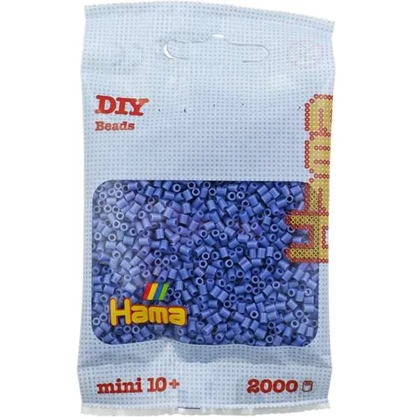 Hama Mini perler lavendel 2000 stk 2,5 mm