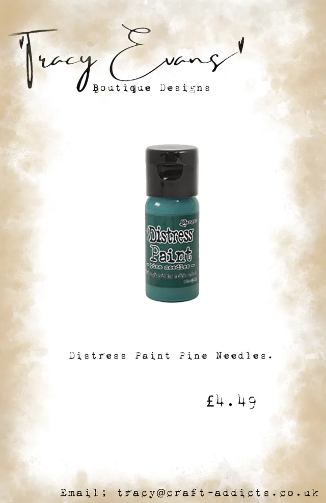 Tracy Evans Design Distress Paint DI118 akrylmaling Pine Needles