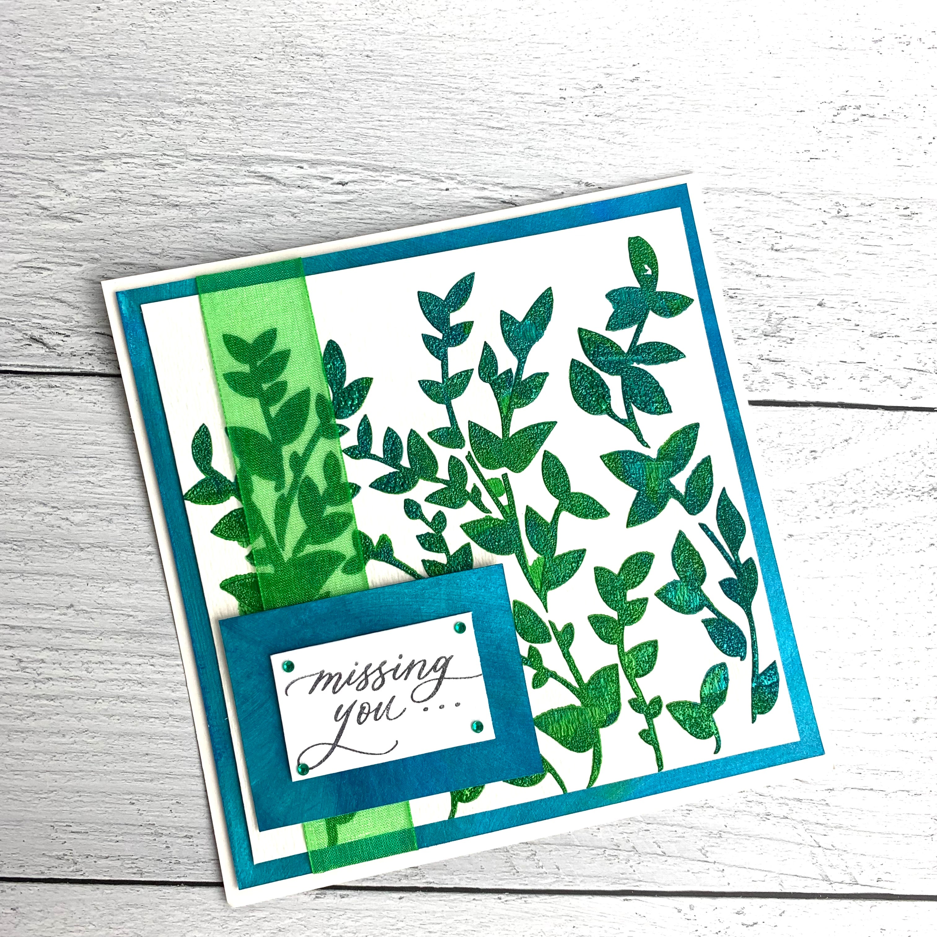 The Crafters Workshop TCW963 Hanging Vines sjablong 15x15 cm